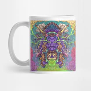 Chinese Dagger Psychedelic Artwork Mug